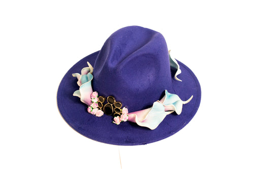 Anna Blue Lilly Hat