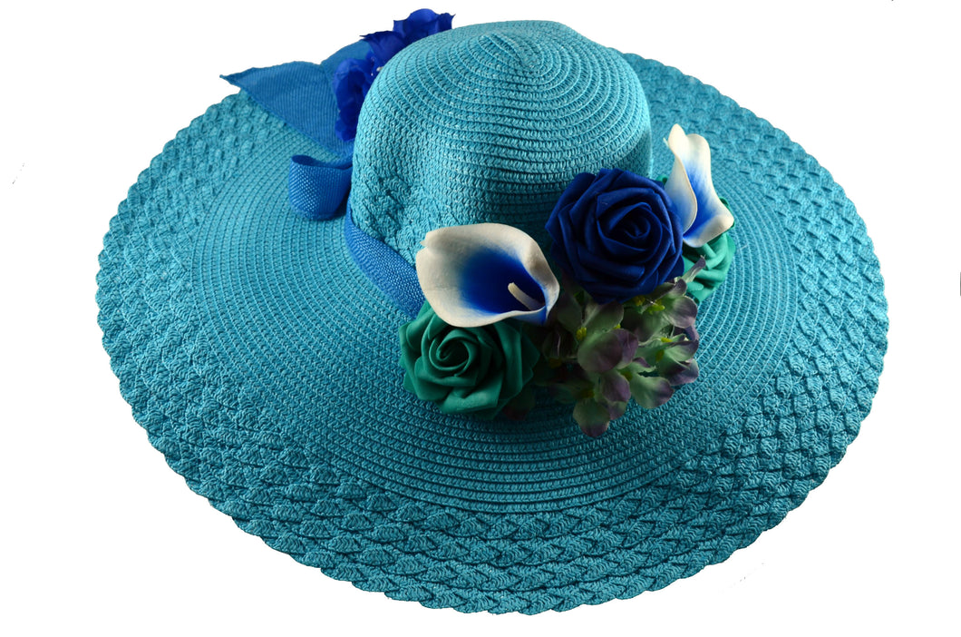 Blue Donna Hat