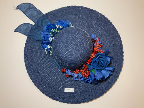 Bella Donna Blue Hat