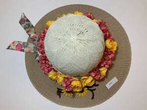 Anna Flowers Hat