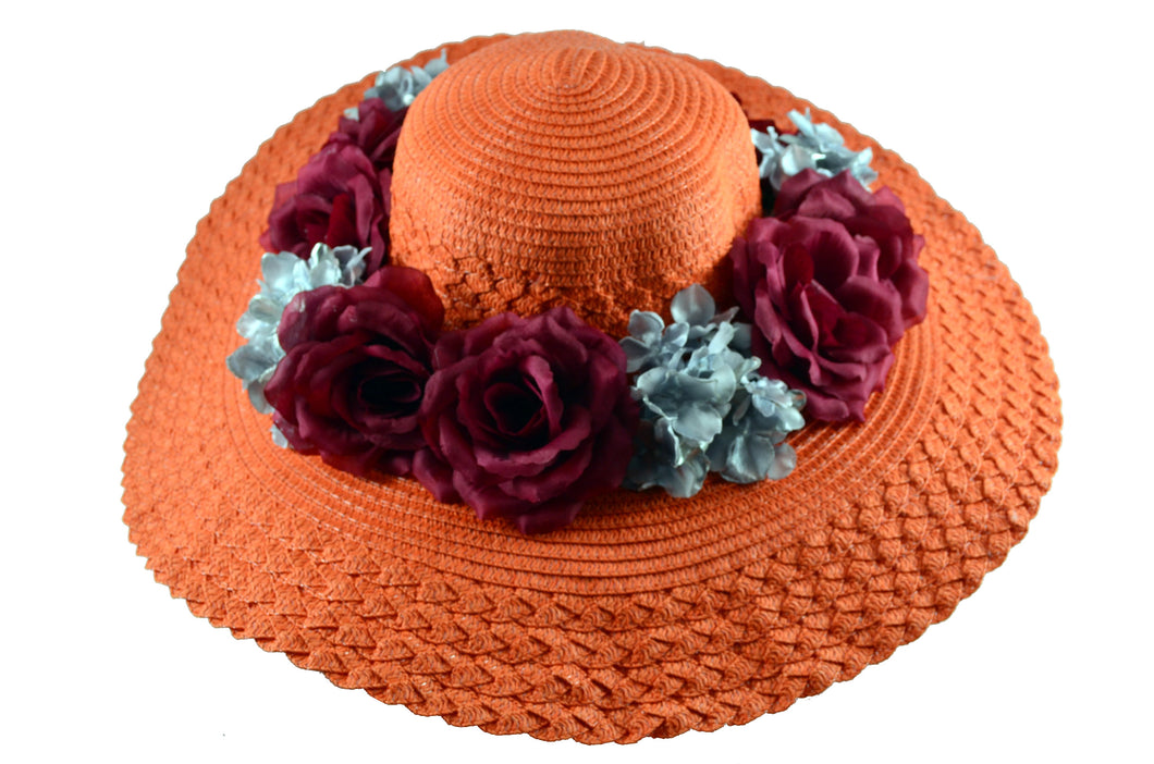 Marcela Salmon Hat