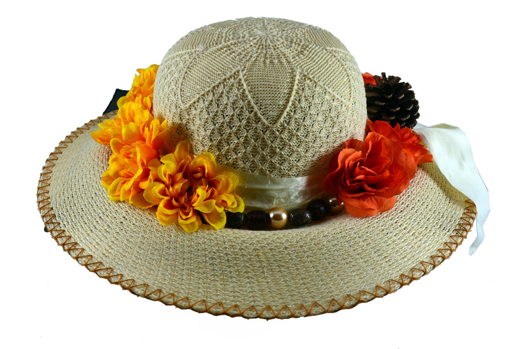 Sunflower Nude Hat